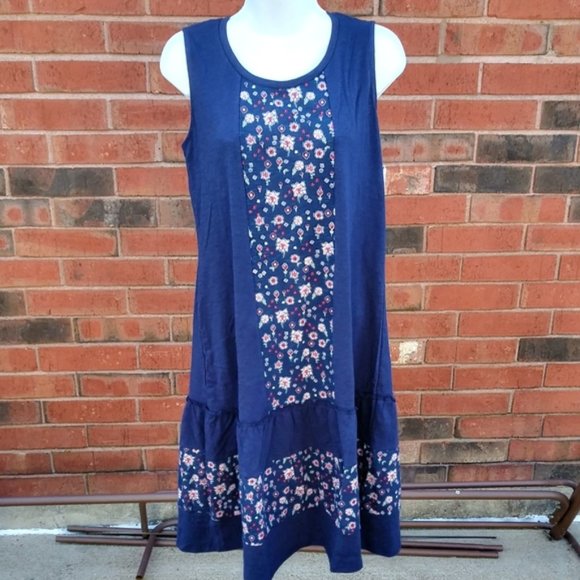 St. John's Bay Dresses & Skirts - St. John's Bay Sleeveless Floral A-Line Dress